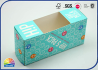 Spot UV C1S Folding Box Candy Package Customized Die Cut Window