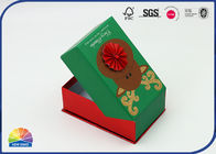 Clamshell 3D Pattern Glued Hinged Lid Gift Paper Box Packaging