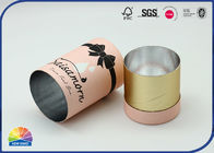 Specialty Pink Paper Cylinder Containers Girl Present Packaging