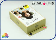 Rectangle 350gsm Coated Paper Folding Box CMYK Print For Retail