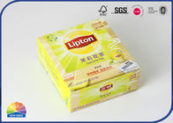 Offset Printed Tea Bag Folding Carton Box Reusable Eco Friendly