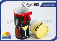 Custom Printing Paper Packaging Tube / Paper Can for Gift or Wine Glass Bottle Wrapping