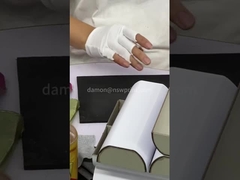 Προσαρμόζοντας μαζικό τυπωμένων υλών εγγράφου συσκευάζοντας λογότυπο cOem κιβωτίων κυλίνδρων χαρτονιού σωλήνων μαύρο