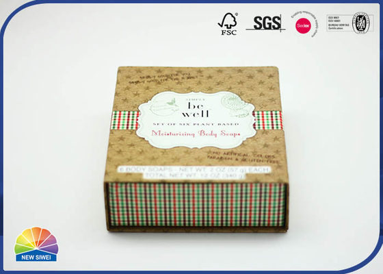 Matte Lamination Recycled Hinged Lid Gift Box CMYK Customized 4C Printed Eco Friendly
