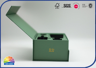 Square Rigid Cardboard Packaging Magnetic Closure Custom Logo Foldable Gift Paper Box