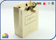 4C Matte Laminated Kraft Paper Gift Bag Recyclable With Custom Logo