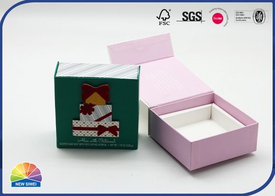 Custom Logo Packaging Large Book Shaped Gift Boxes With Magnetic Closure Lid