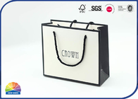 Resuable Eco Friendly Customized Paper Gift Bags 4C Printed For Christmas Product