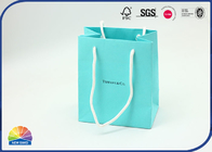 Embossing Matte Lamination Special Reusable Paper Bag Customized Logo With Handle