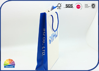 Luxury Paper Gift Bag Matte Lamination Custom Logo With Nylon Handle