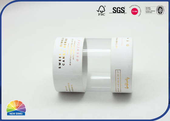 PET Core Custom Luxury Composite Paper Tube Matt Lamination