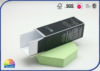 Cosmetic Reverse Tuck End Folding Carton Box 350gsm Coated Paper With Hot Foil Stamping
