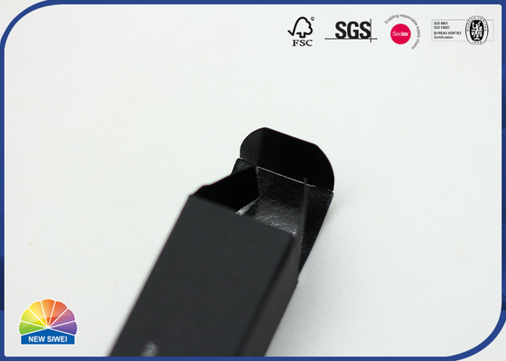 Custom With Logo Folding Carton Box  Eyelash Lipstick Package Tuck End Box