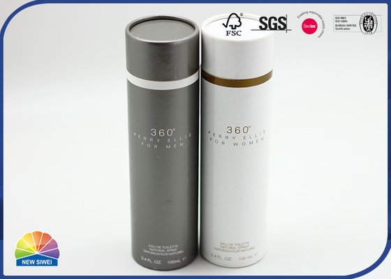 Glossy Lamination Printed Paper Cylinder Boxes T-Shirt Package