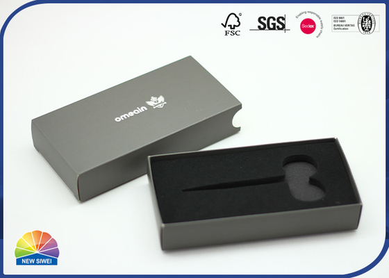 Sturdy Large Empty Drawer Paper Box Custom Printing For Water Glass