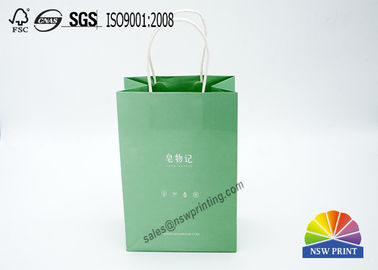 Luxury Printed Custom Paper Shopping Bags Paper Gift Bag For Soap