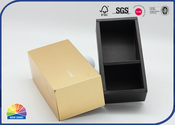 Corrugated Cardboard Rigid Gift Box With E Flute Paper Insert