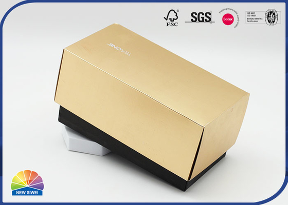 Corrugated Cardboard Rigid Gift Box With E Flute Paper Insert