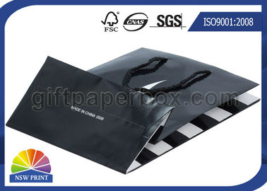 Logo Printing Custom Printed Paper Shopping Bags for Shoes / Garment / Gift Packaging